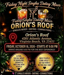 Friday Night Singles Mixer at Orion’s Roof