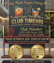 Friday Night Singles Mixer at Club Timehri