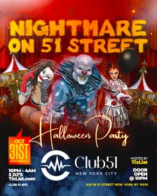 NIGHTMARE ON 51 STREET — Halloween Party