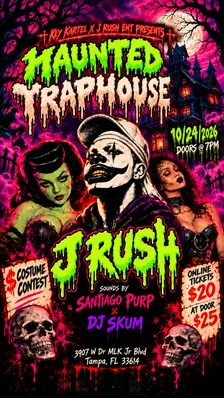 🎃 Haunted Traphouse: J RUSH 🎃