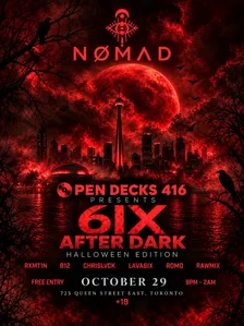 6IX AFTER DARK- HALLOWEEN EDITION