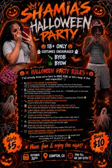 Shamia’s Halloween Party