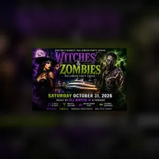 Witches & Zombies Haunted Party Cruise