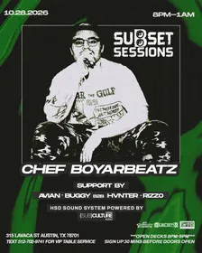 SUBset Sessions - CHEF BOYARBEATZ