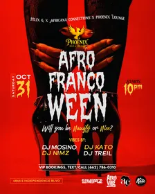 AFRO-FRANCO-WEEN, Halloween Party @Phoenix Lounge