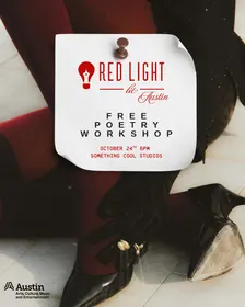 Red Light Lit Free Poetry Workshop