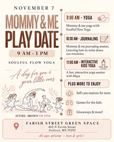 Mommy and me play date