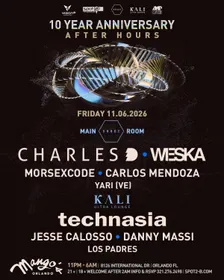 Festival afterparty friday TECHNASIA I CHARLES D