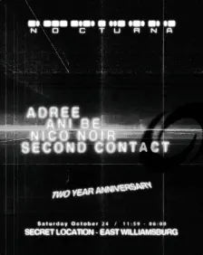 NOCTURNA: TWO YEAR ANNIVERSARY