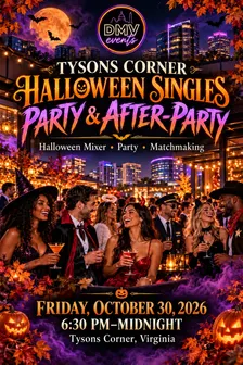 🎃 TYSONS CORNER HALLOWEEN SINGLES PARTY & AFTER-PARTY 👻 (Copy)