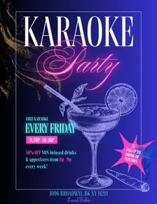 Karaoke Night @ Laced Bakes!!