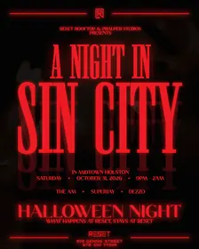 A Night in Sin City: Halloween at Reset Rooftop