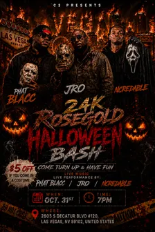 24kRoseGold Halloween Bash 🎃