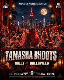 D.C. Tamasha Bhoots: Bollywood Halloween Party @Throw Social