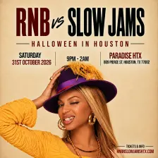 RNB vs SLOW JAMS HTX - Halloween In Houston