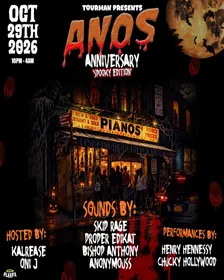 Tourman Presents: Anos Anniversary 'Spooky Edition'