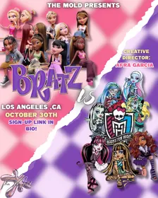 Bratz vs Monster High Shoot | The Mold.