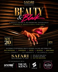 BEAUTY & BLACK: A Beauty Mixer & Networking Experience