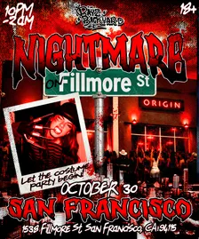 NIGHTMARE ON FILLMORE STREET 😈 🎃
