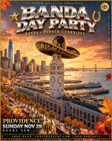Banda Day Party: Banda, Perreo y Corridos at Providence SF
