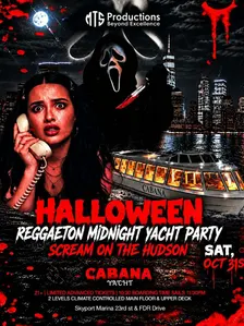 Halloween Reggaeton Midnight Yacht Party NYC – Scream on the Hudson