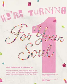 FYS is Turning 1!!