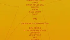 glimmer glub nacht w/ Fadercult Soundsystem