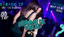 MATE ● SÁBADO 17 de octubre ● GATE Club