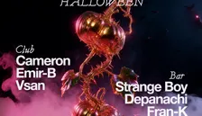 HALLOWEEN Cameron + V San + Amir-b / Bar: Strange Boy + Depanachi + Fran-K