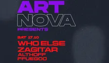 NOM x ARTNOVA w. WHO ELSE & Zagitar ( be yourself, everybody is welcome )