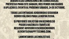 [NEW DATE 24/10] Happy Techno at La Terrrazza Barcelona - Open Air / Daytime