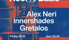 ROOF x BASIC • Alex Neri + Innershades + Gretalos