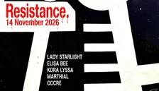 RESISTANCE: Lady Starlight, Elisa Bee, Kora Lyssa, Marthial, cccre / PAY AT THE DOOR