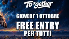 TO*GETHER*ERASMUS & UNIVERSITY OPENING PARTY * : INGRESSO GRATUITO IN LISTA PER TUTTI