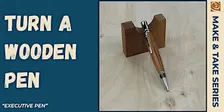 "Executive" Wooden Pen Turning