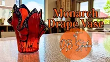Monarch Butterfly Drape Vase Class TWO DAYS 10/3 and 10/4 |Fused Glass