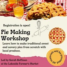 Pie Making Workshop