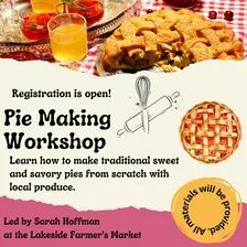 Pie Making Workshop