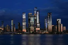 The Manhattan Skyline at "Nautical Twilight"