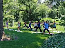 Yoga in the Garden