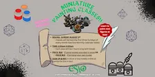 Miniature Painting Classes