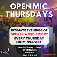 Open Mic Poetry Thursdays