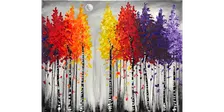 Vibrant Forest - Paint and Sip in Tyler | Classpop!™