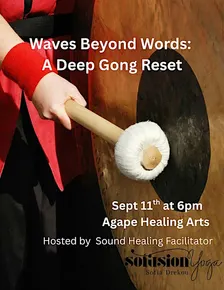✨ Waves Beyond Words: A Deep Gong Reset – Sound Healing in Tequesta✨