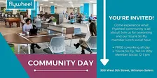 Community Day at Flywheel Winston-Salem!