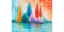Colors of the Forest - Paint and Sip in Sacramento | Classpop!™