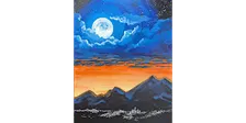 Moon Over the Mountains - Paint and Sip in Tyler | Classpop!™