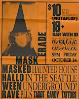 MASKERADE: queer Halloween party (MASKS REQUIRED)