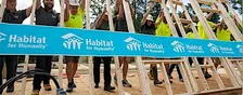 Ivy League Volunteer Day with Habitat for Humanity!