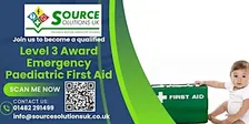 Level 3 Award in Emergency Paediatric First Aid - 1 Day - £108